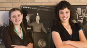 Jennifer Kimball and Laura Merritt were named 2008 Truman Scholars for their leadership and public service.
